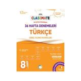 Okyanus 8. Sınıf Türkçe Classmate 36 Hafta Denemeleri Okyanus Yay