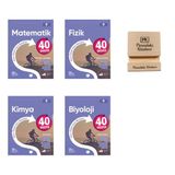 Okyanus 9. Sınıf 40 Seans Matematik Fizik Kimya ve Biyoloji Konu Özetli Soru Bankası 4lü Set