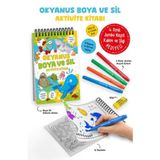 Okyanus - Boya ve Sil Aktivite Kitabı / 3 Yaş + 753208