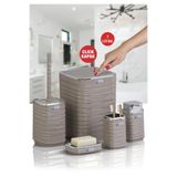 Okyanus Home Luna Vizon Kromlu Kare 5'li Banyo Seti