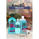 Okyanus Kolonya 1lt ve 400ml, Sıvı Sabun 1500ml ve Rosie Pamuk