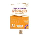 Okyanus LGS 8. Sınıf Classmate İnkılap Tarihi 36 Hafta Deneme + Telefon Standı