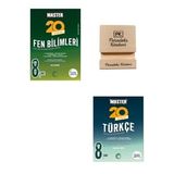 Okyanus LGS 8. Sınıf Master 20 Fen Bilimleri ve Türkçe Denemesi + Telefon Standı