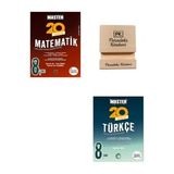 Okyanus LGS 8. Sınıf Master 20 Matematik ve Türkçe Denemesi + Telefon Standı