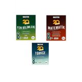 Okyanus Master 8. Sınıf Branş Denemeleri Seti ( Türkçe - Matematik - Fen Bilimleri)