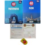 Okyanus Yayınları 10. Sınıf 40 Seans Matematik + Fizik-Aydın + Muba Deneme + Kitap Ayracı