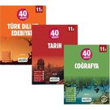 Okyanus Yayınları 11. Sınıf 40 Seans Edebiyat - Tarih - Coğrafya Konu Anlatımlı Soru Bankası Set