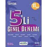 Okyanus Yayınları 11. Sınıf Sayısal 5'li Deneme Kitabı Sınav Bilgisi ile Öğrenciler İçin