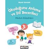 Okyanus Yayınları 3. Sınıf Junior Master Okuduğunu Anlama ve Dil Becerileri Metin Kaşifleri