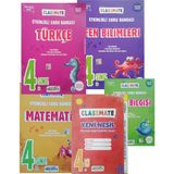 Okyanus Yayınları 4. Sınıf Classmate Matematik - Türkçe - Fen Bilgisi - Sosyal Bilgiler Soru Bankası + Sosyal Bilgiler Soru Bankası ve Deneme