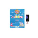 Okyanus Yayınları 4.sınıf Deneme Sınavı Ahşap Poster Hediyeli
