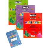 Okyanus Yayınları 4. Sınıf Master Matematik+Fen Bilgisi+Paragraf Soru Bankası-Yeni-(Okyanus Yayınları Denemeli)