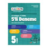 Okyanus Yayınları (5. Sınıf) Classmate Süreç İzleme ve Gelişim Değerlendirme 5’li Deneme