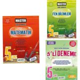 Okyanus Yayınları 5. Sınıf Okyanus Yayınları Master Matematik, Fen Bilimleri + 5'li Deneme Seti