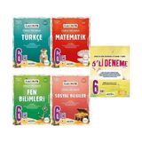 Okyanus Yayınları 6. Sınıf Classmate Sosyal Bilgiler+Fen Bilimler+Matematik+Türkçe Soru Bankası Seti+6. Sınıf 5'li Deneme