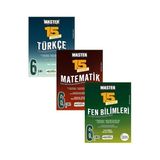 Okyanus Yayınları 6. Sınıf Master 15 Fen Bilimleri+Matematik+Türkçe Denemesi