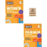Okyanus Yayınları 6. Sınıf Master Matematik ve Fen Bilimleri Soru Bankası + Telefon Standı