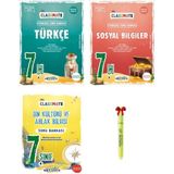 Okyanus Yayınları 7. Sınıf Classmate Türkçe Sosyal Bilgiler Din Kültürü Soru Bankası