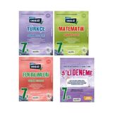 Okyanus Yayınları 7. Sınıf Kendini Check - Et Türkçe+Matematik+Fen Bilimleri Tekrar Testleri+7. Sınıf 5'li Deneme