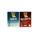 Okyanus Yayınları 7. Sınıf Master 15 Matematik + Türkçe Deneme Seti 2021