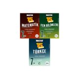 Okyanus Yayınları 7. Sınıf Master Matematik Fen Bilimleri Türkçe Branş Deneme Seti