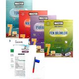 Okyanus Yayınları 7. Sınıf Master Matematik + Fen Bilimleri + Türkçe + Paragraf - Yeni Baskı - (Okyanus Yayınları + Aydın Yayınları Deneme + Faber Kalem + Silgi)