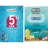 Okyanus Yayınları 8. Sınıf Classmate 5'li Deneme Tüm Dersler ve Master Türkçe Soru Bankası