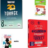 Okyanus Yayınları 8. Sınıf LGS Master Türkçe Deneme - Ankara Güçlendiren Türkçe LGS Soru Bankası