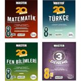 Okyanus Yayınları 8. Sınıf LGS Master Türkçe Matematik Fen Deneme Seti 250 Sayfa