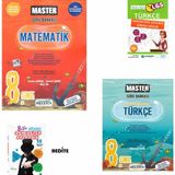 Okyanus Yayınları 8. Sınıf LGS Matematik Soru Bankası - Master Türkçe LGS Soru Bankası