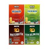 Okyanus Yayınları 8. Sınıf Master Matematik+Fen Bilimleri Soru Bankası+8. Sınıf Master 20 Matematik+Fen Bilimleri Denemesi