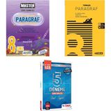 Okyanus Yayınları 8. Sınıf Master Paragraf + Hız Yayınları Paragraf + Sınav Yayınları 5' Li Deneme (Ciltli)