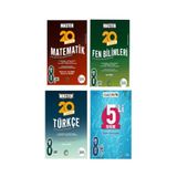Okyanus Yayınları 8. Sınıf Master Türkçe –matematik–fen Bilimleri 15 Deneme 3 Kitap ve 5'li Deneme