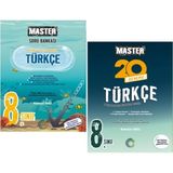 Okyanus Yayınları 8. Sınıf Master Türkçe Soru Bankası - Master 20 Türkçe Denemesi 2'li Set