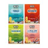 Okyanus Yayınları 8. Sınıf Master Türkçe+Matematik+Fen Bilimleri+İnkılap Tarihi Soru Bankası Seti (Ciltli)