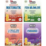 Okyanus Yayınları 8. Sınıf Matematik, Fen, İnkılap, Paragraf Soru Bankası