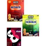 Okyanus Yayınları 8. Sınıf Matematik Fen Master Seti(+Ek Soru Bankası)