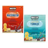 Okyanus Yayınları 8. Sınıf Matematik Türkçe Master Soru Bankası Seti Yeni 2022
