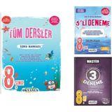 Okyanus Yayınları 8. Sınıf Tüm Dersler+Genel Deneme Seti