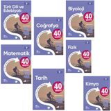 Okyanus Yayınları 9. Sınıf Edebiyat 40 Seans - Tarih 40 Seans - Kimya 40 Seans - Fizik 40 Seans 7'li Set