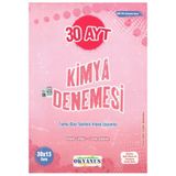 Okyanus Yayınları AYT Kimya Denemesi 30 Adet