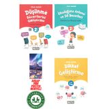 Okyanus Yayınları Bilsem 2.Sınıf Düşünme Becerilerini + Dikkat Geliştirme 7-9 +Okuduğunu Anlama Ahşap Poster Hediyeli
