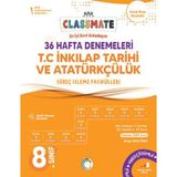 Okyanus Yayınları Classmate 8. Sınıf T.C. İnkılap Tarihi ve Atatürkçülük 36 Hafta Denemeleri Sınav Bilgisi