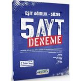 Okyanus Yayınları Eşit Ağırlık Sözle 5 AYT Deneme 1.Dönem