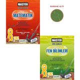 Okyanus Yayınları LGS 8. Sınıf Master Soru Bankası Mat-Fen Set 2 Kitap