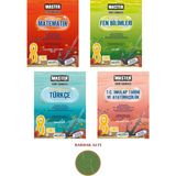 Okyanus Yayınları LGS 8. Sınıf Master Soru Bankası Mat-Türk-Fen-Sos Set 4 Kitap
