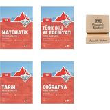 Okyanus Yayınları Okyanus 10. Sınıf Iceberg Matematik Edebiyat Tarih ve Coğrafya Soru Bankası 4lü Set+ Telefon Standı