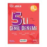Okyanus Yayınları Okyanus 11 Eşit Ağırlık 5'Li Genel Deneme Sınavı