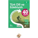 Okyanus Yayınları Okyanus 11. Sınıf 40 Seans Türk Dili ve Edebiyatı + Telefon Standı - Maarif Model