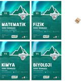 Okyanus Yayınları Okyanus 11. Sınıf Iceberg Matematik Fizik Kimya ve Biyoloji 4lü Set Soru Bankası + Telefon Standı - Maarif Model